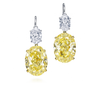 harry winston - incredibles collection - yellow diamond drop earrings.png